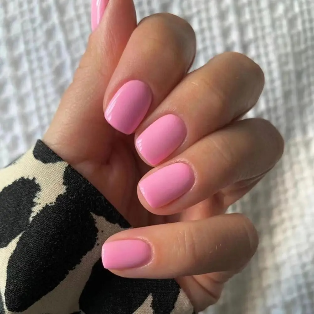 Fashion False Nails Large Pink